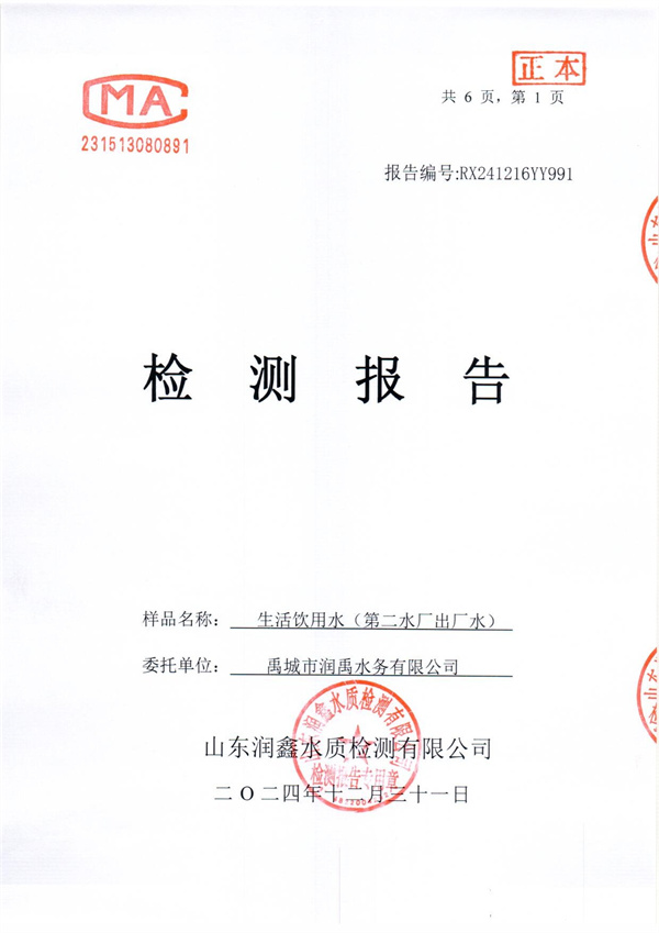 RX241216YY991 二厂出水检测报告-1.jpg