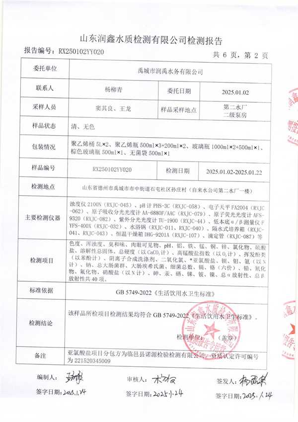 RX250102YY020 二厂出水检测报告-2.jpg
