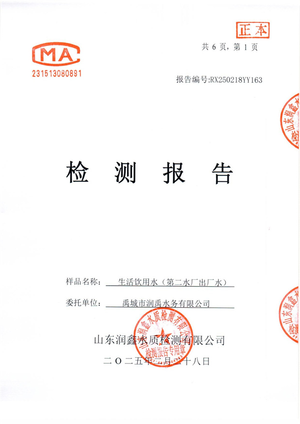 RX250218YY163 二厂出水检测报告-1.jpg